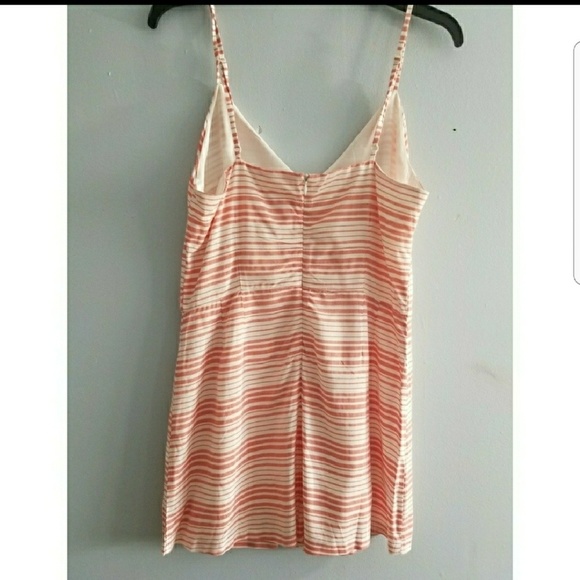 NWT BB DAKOTA Gianna Striped Romper Red/White - Picture 5 of 8